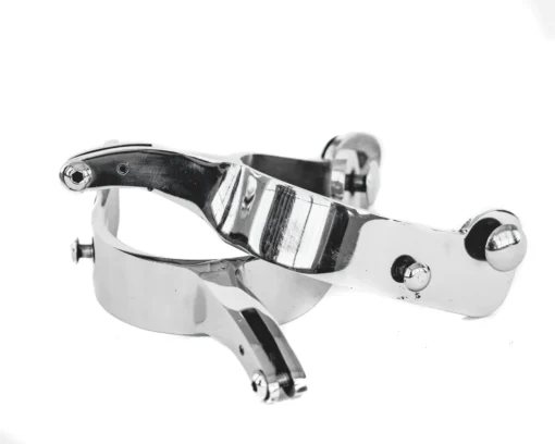 Bull Riding Spurs Stainless Steel